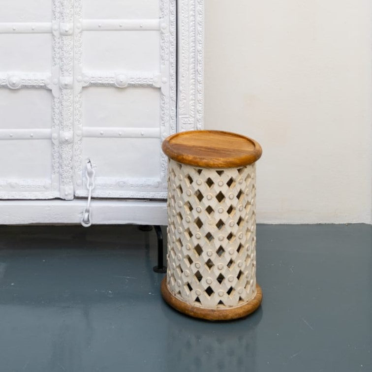 Claire Carved Coffee Table