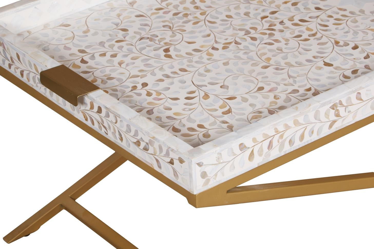 Andy Mother of Pearl Inlay Coffee Table