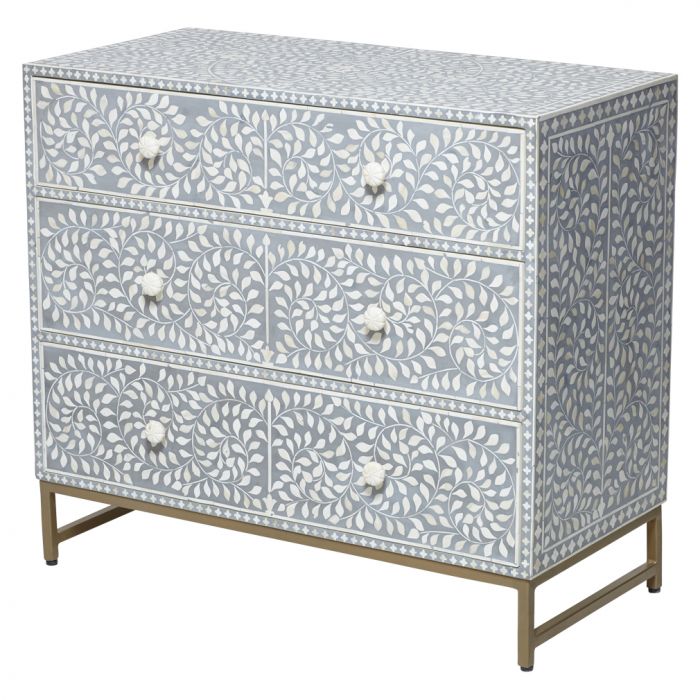 Noni Bone Inlay Chest of Drawer