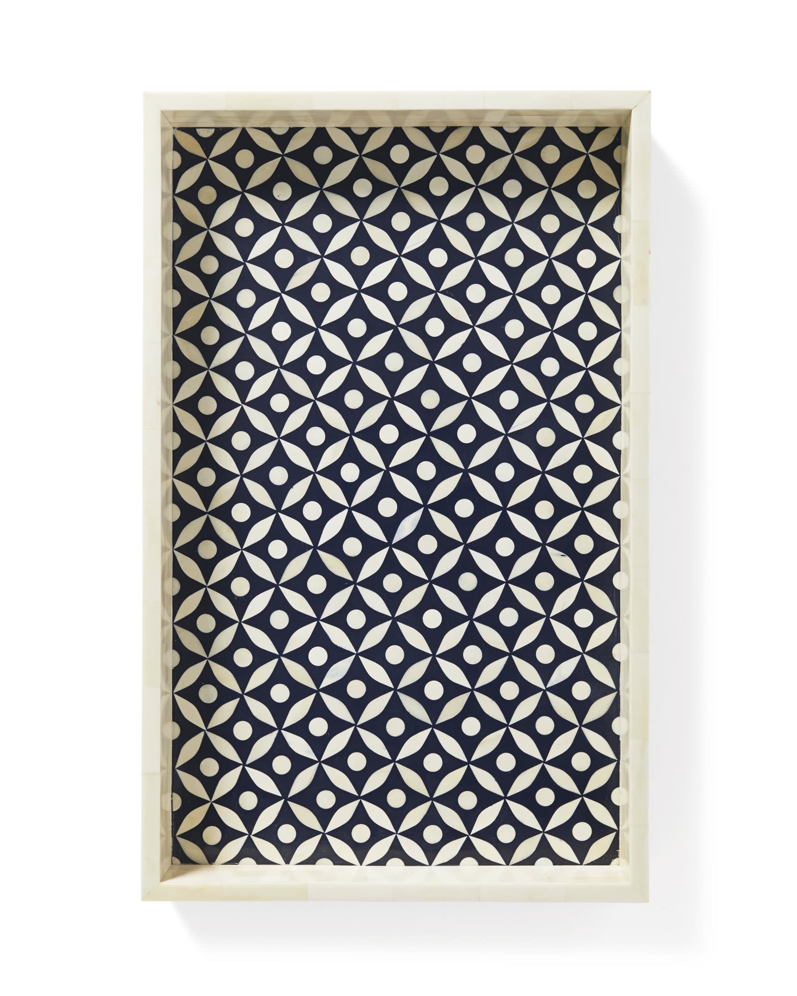 Hilary Bone Inlay Geometrical Pattern Tray