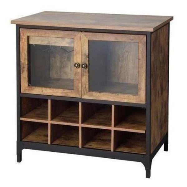 Axton Wooden Bar Cabinet
