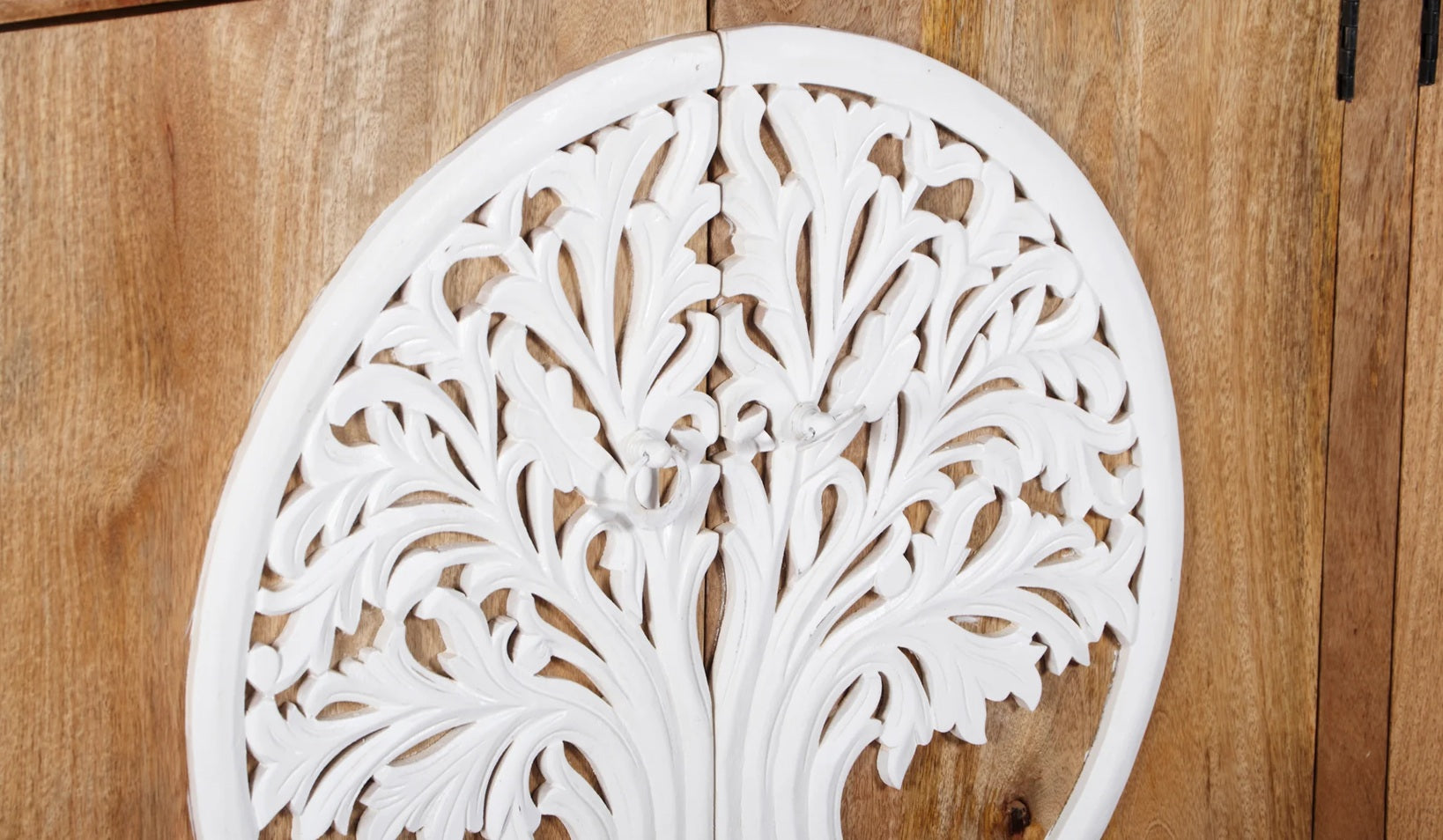 Leona Hand Card Wooden Sideboard