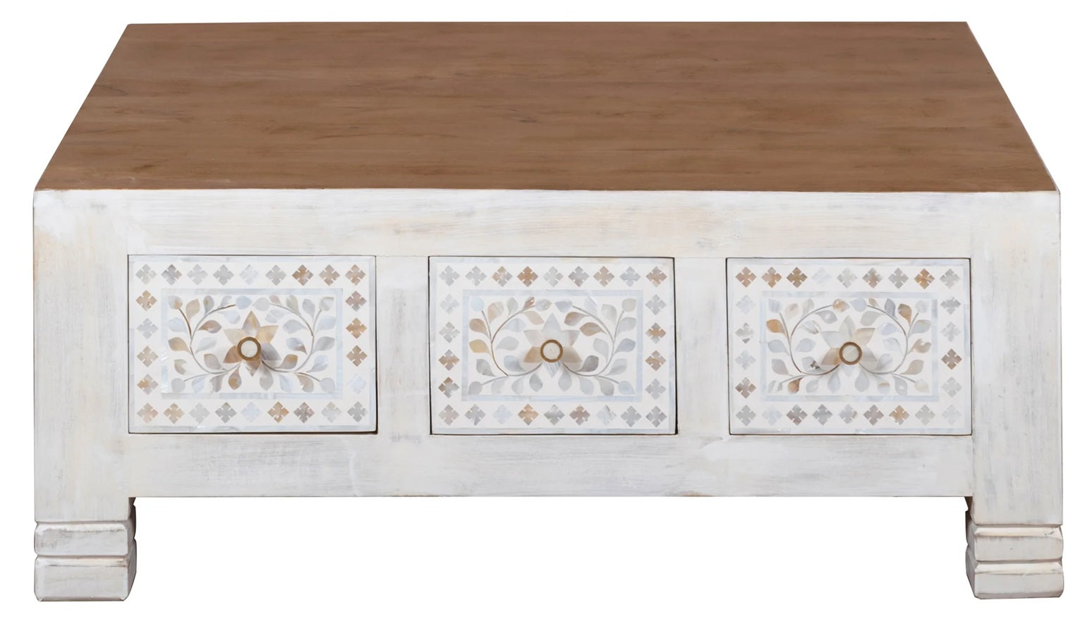 Gauri Mother of Pearl Inlay Coffee Table