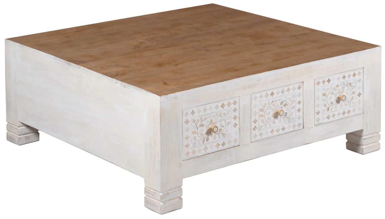 Gauri Mother of Pearl Inlay Coffee Table