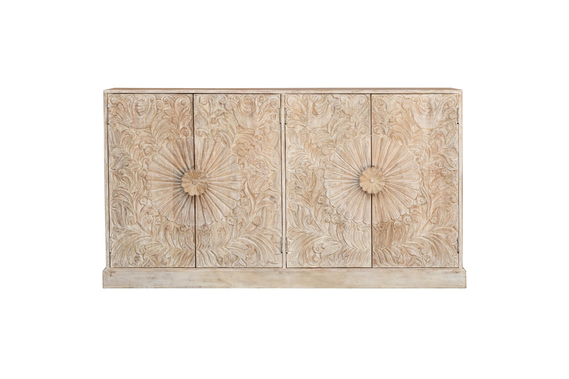 Jade Hand Carved Wooden Shoe Cabinet