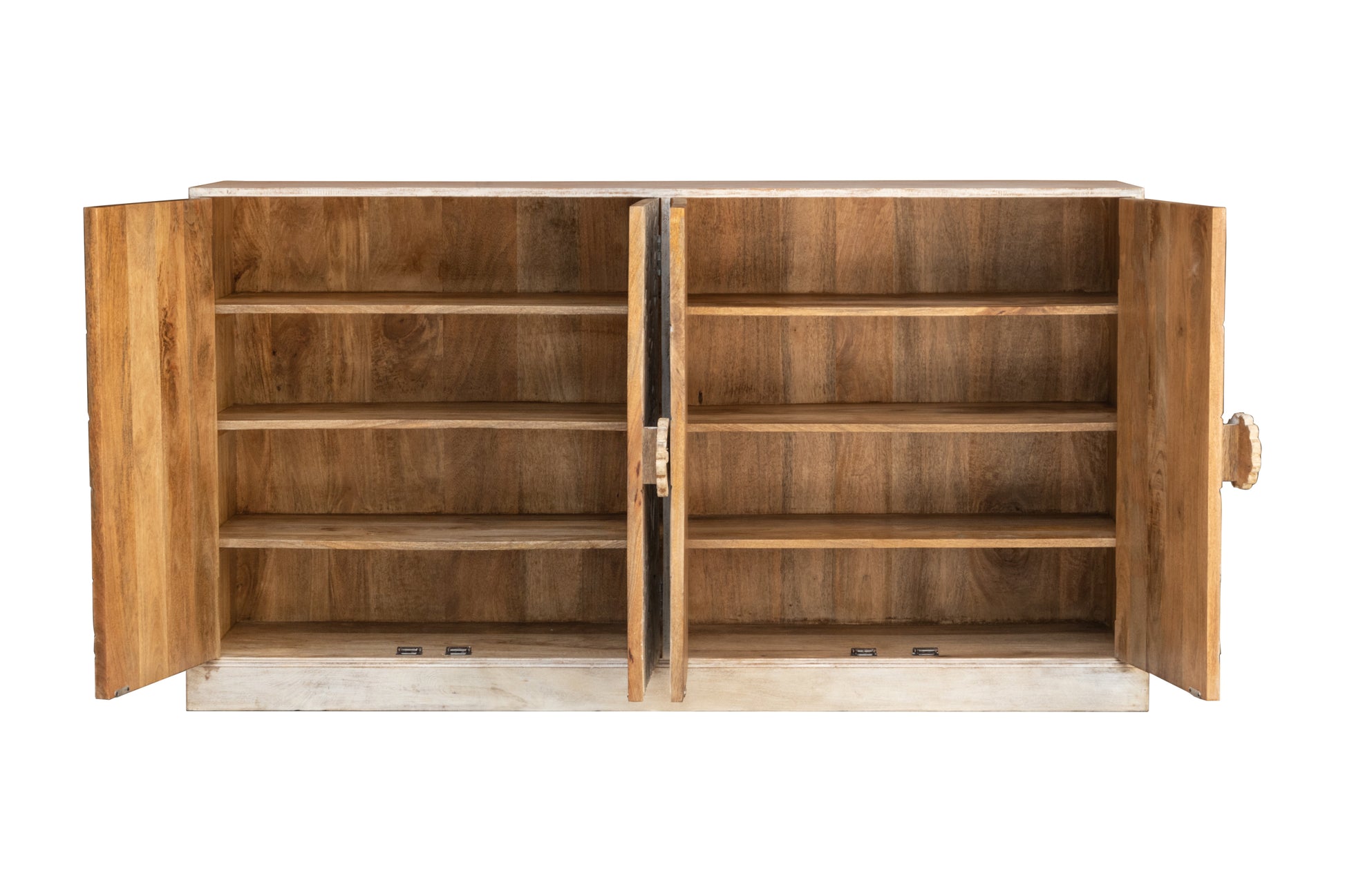 Jade Hand Carved Wooden Shoe Cabinet