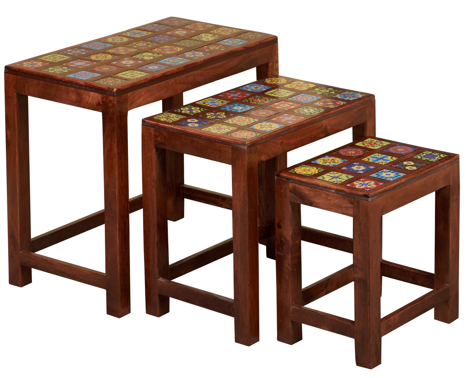 Daniel Tile Nesting Table Set/3