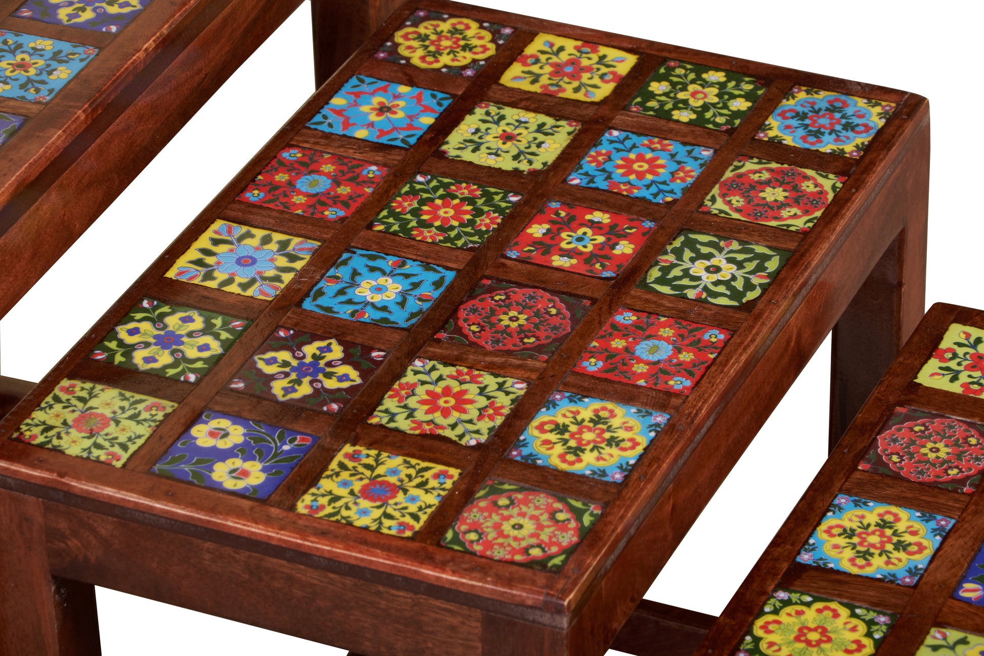Daniel Tile Nesting Table Set/3