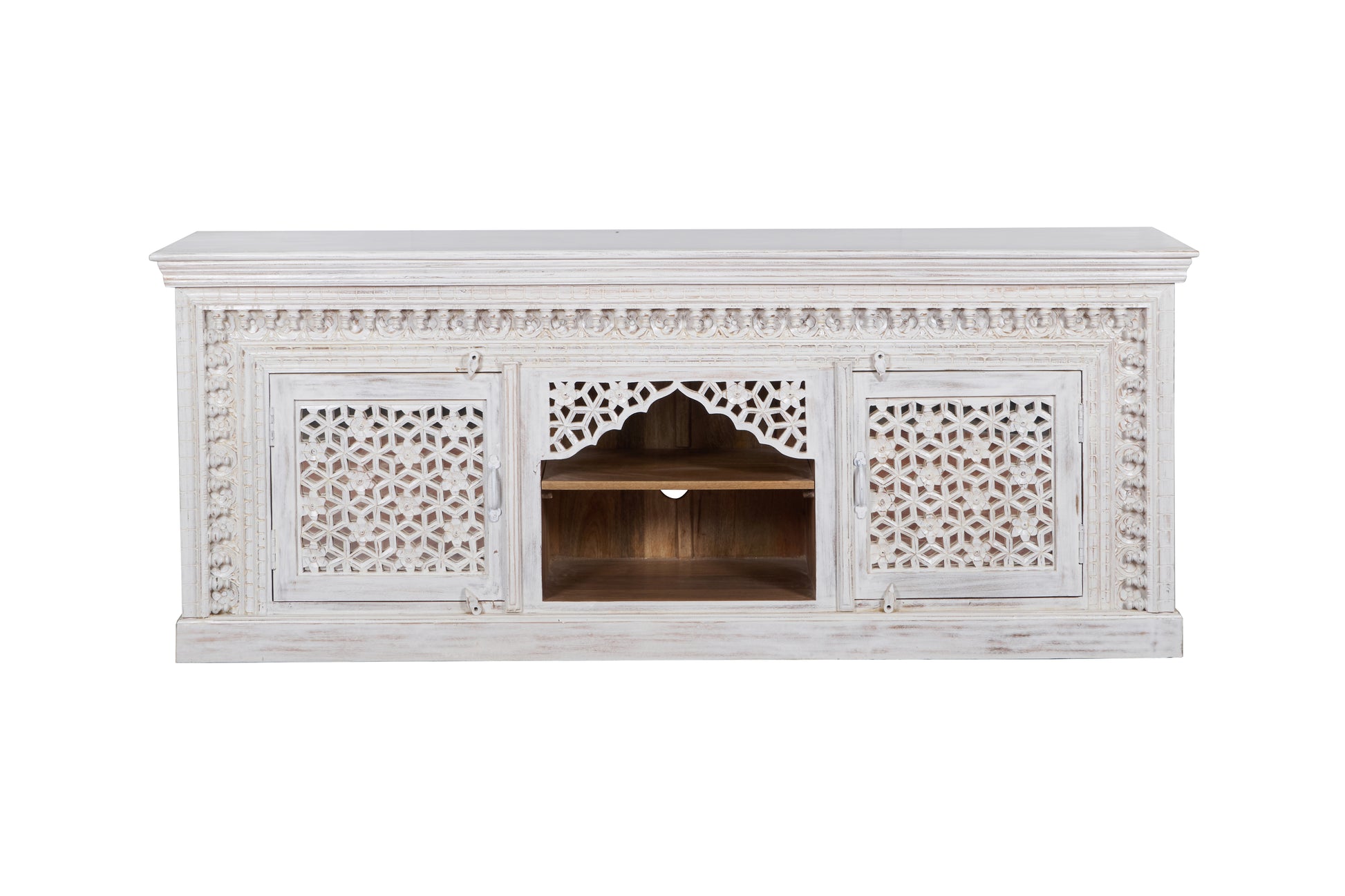 Anthony Hand Carved TV Cabinet