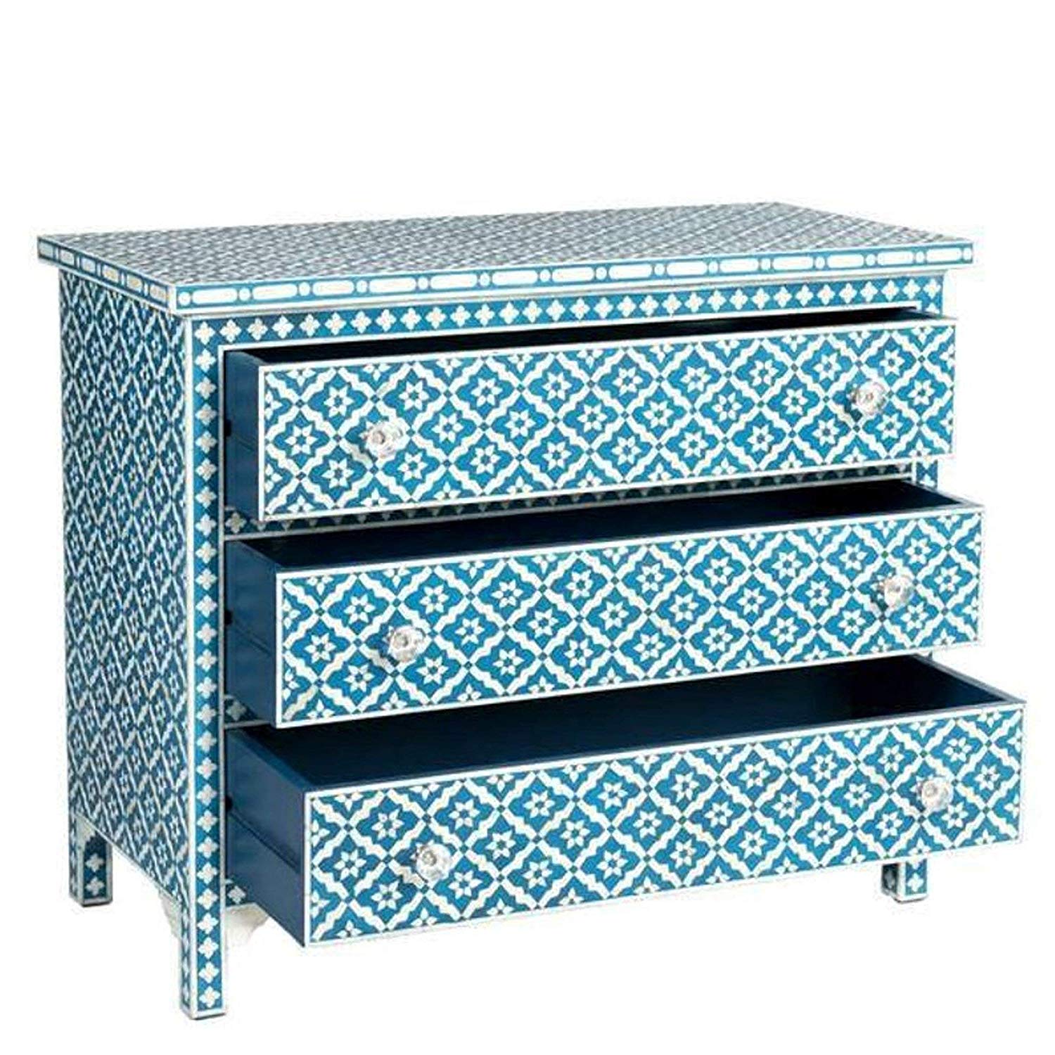 Otto Bone Inlay Chest of Drawer