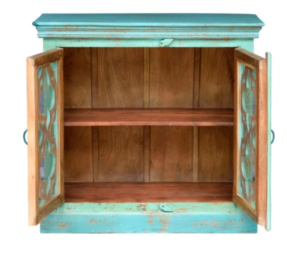 Gracie Carved Wooden Cabinet