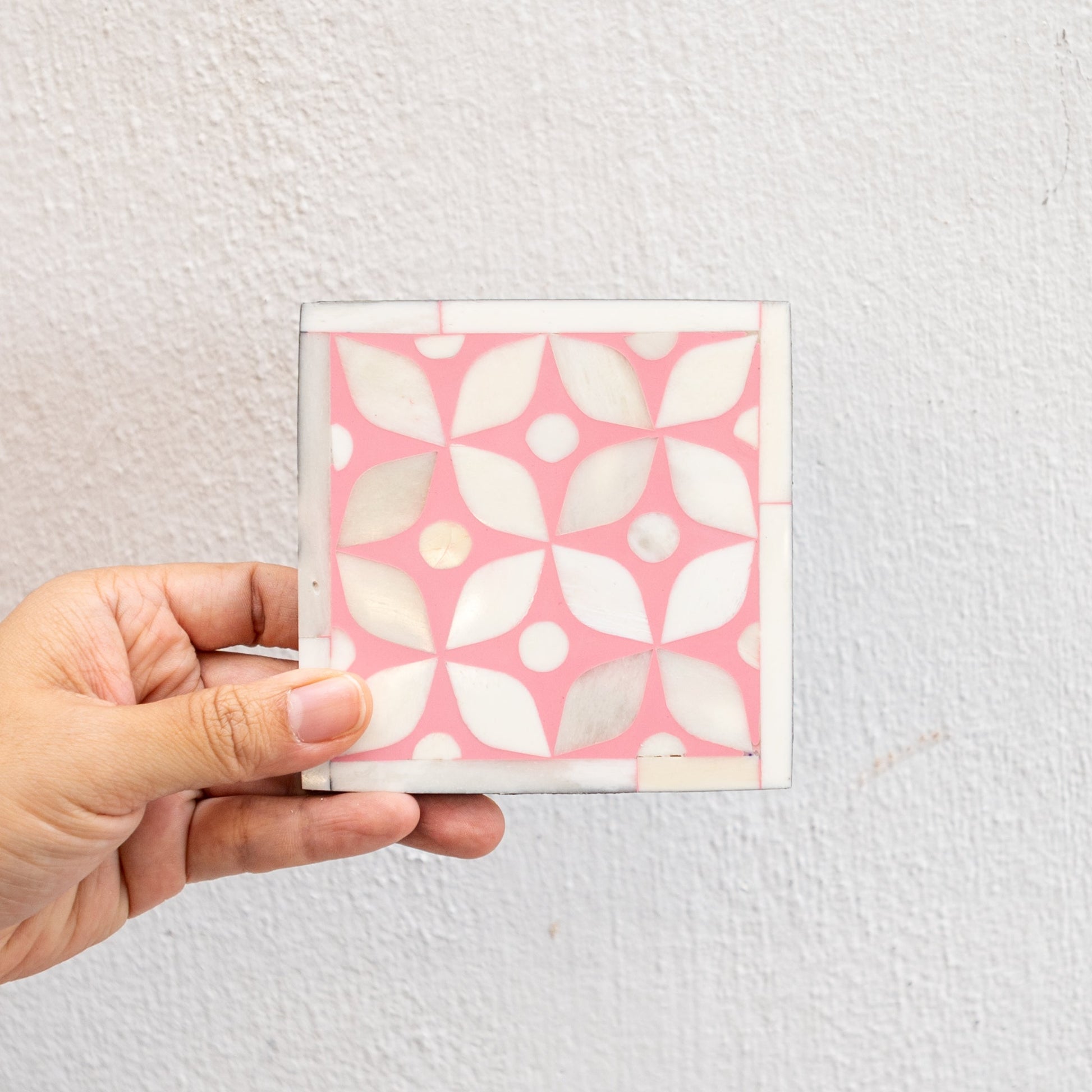 Bradley Bone Inlay Coaster