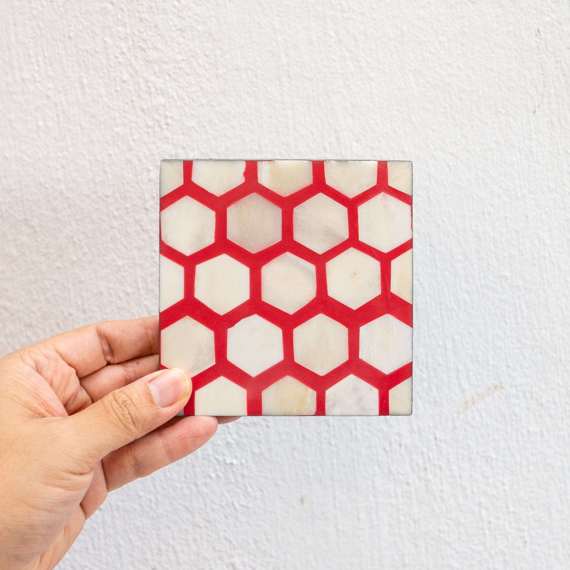 Bradley Bone Inlay Coaster