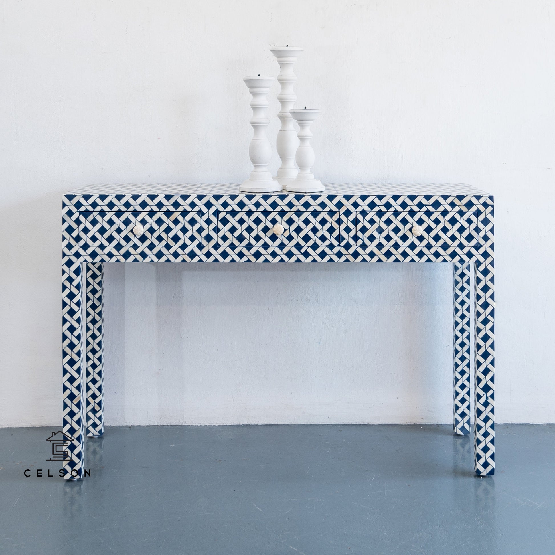 Rubina Bone Inlay Console Table