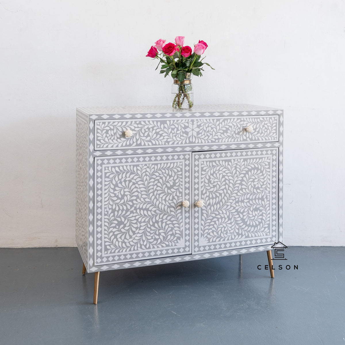 Raghav Resin Inlay Chest