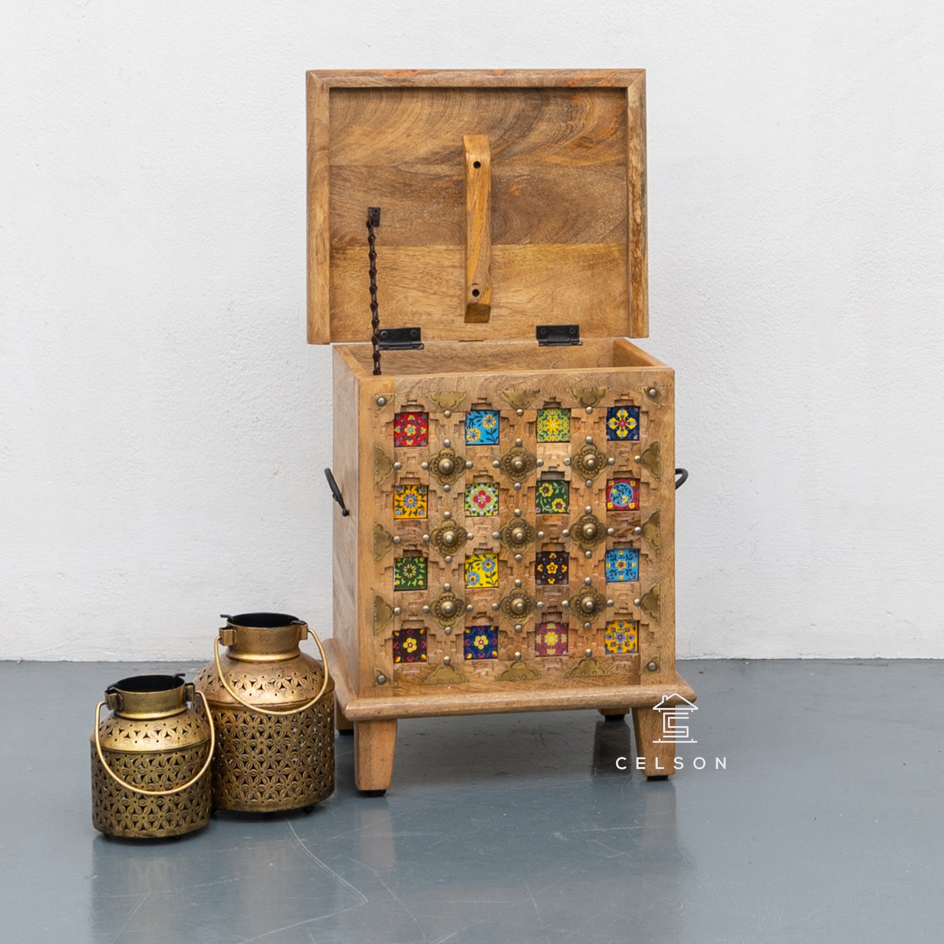 Margo Brass & Tile Trunk