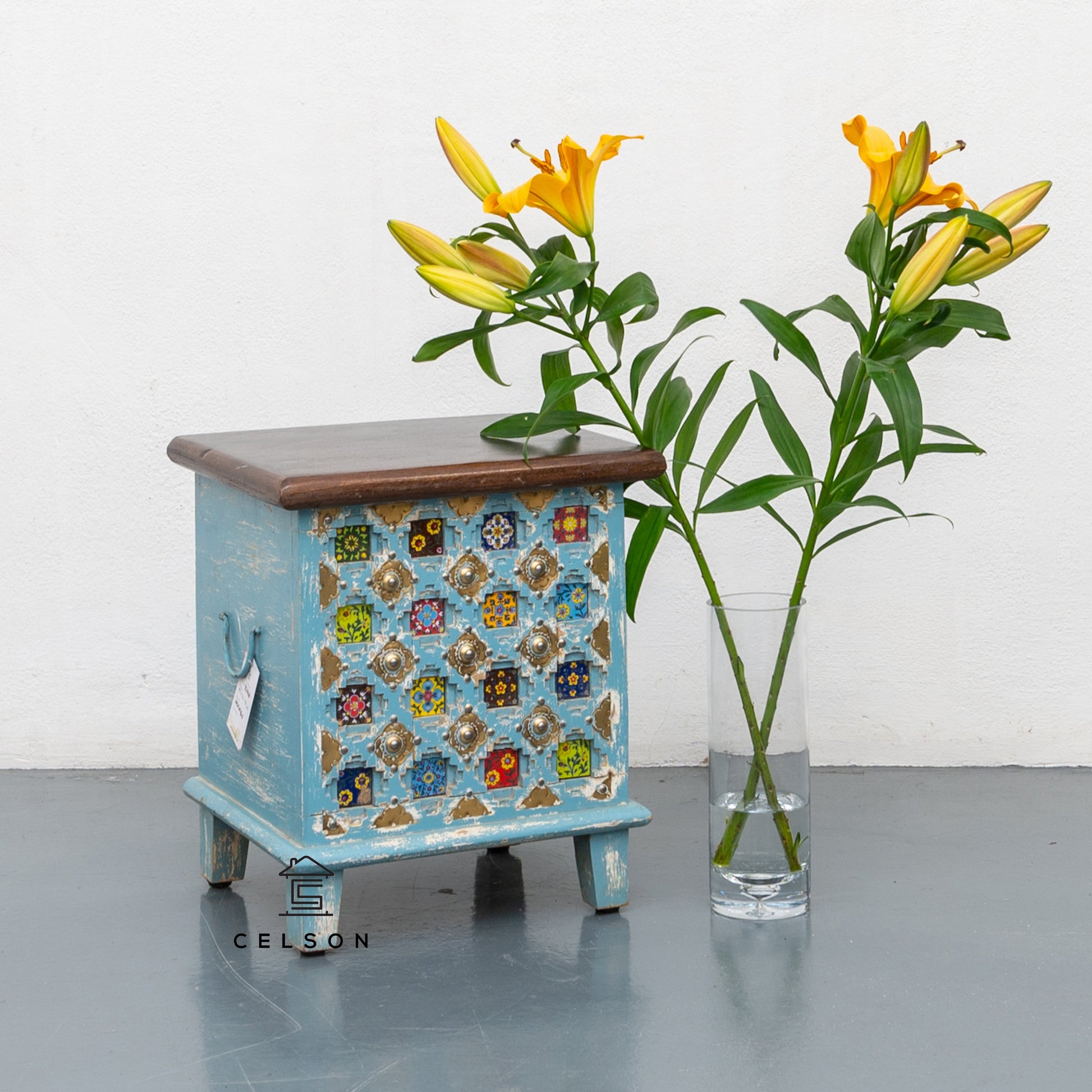 Margo Brass & Tile Trunk