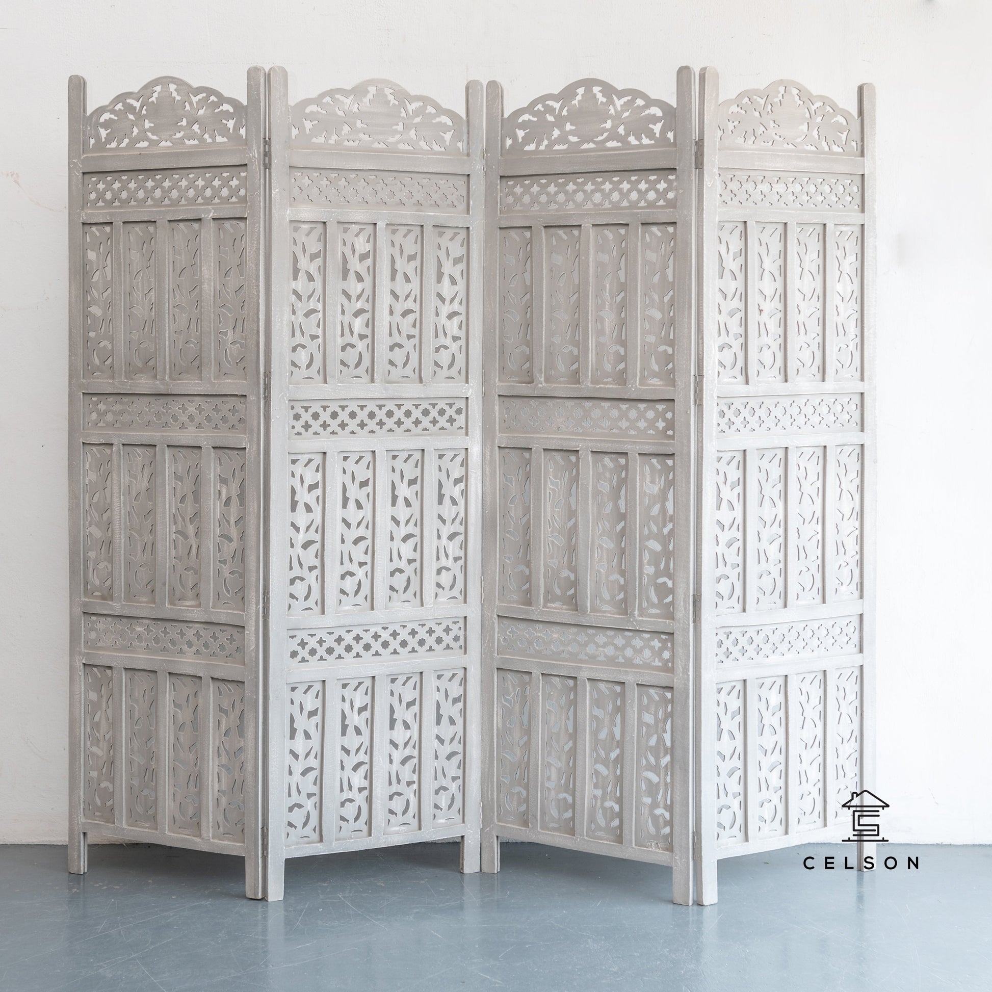 Lois Carved Room Divider