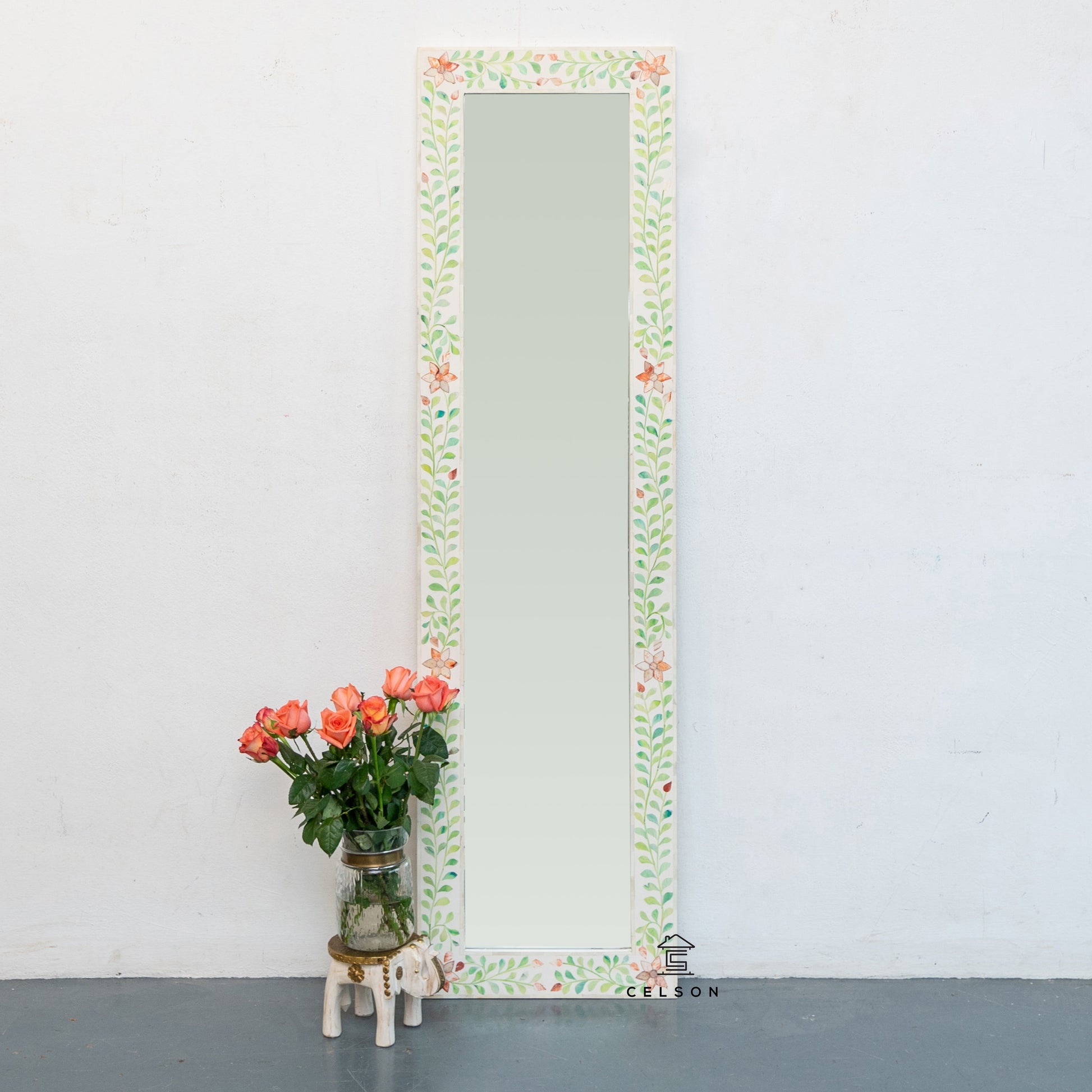 Mary Bone Inlay Mirror