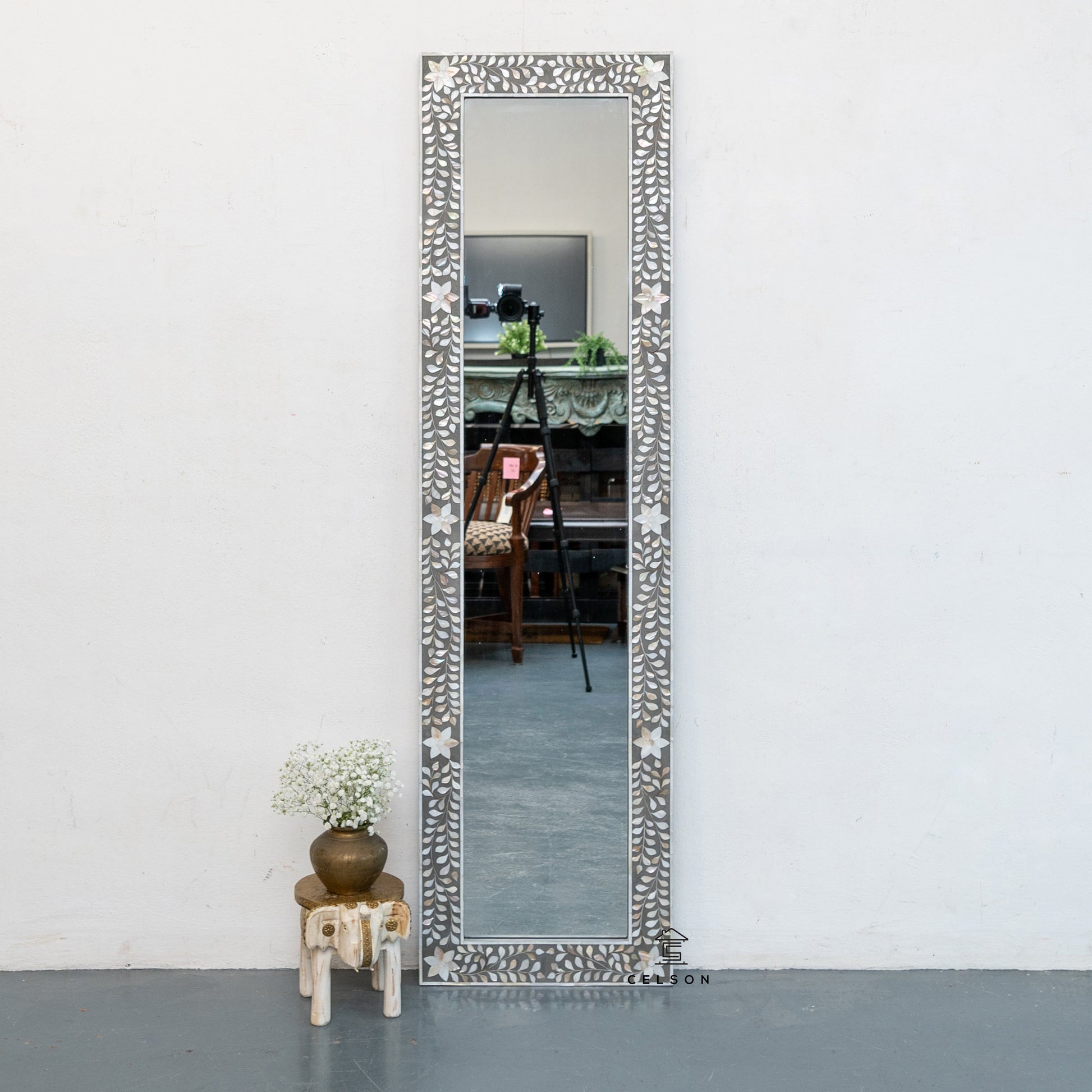 Mary Bone Inlay Mirror