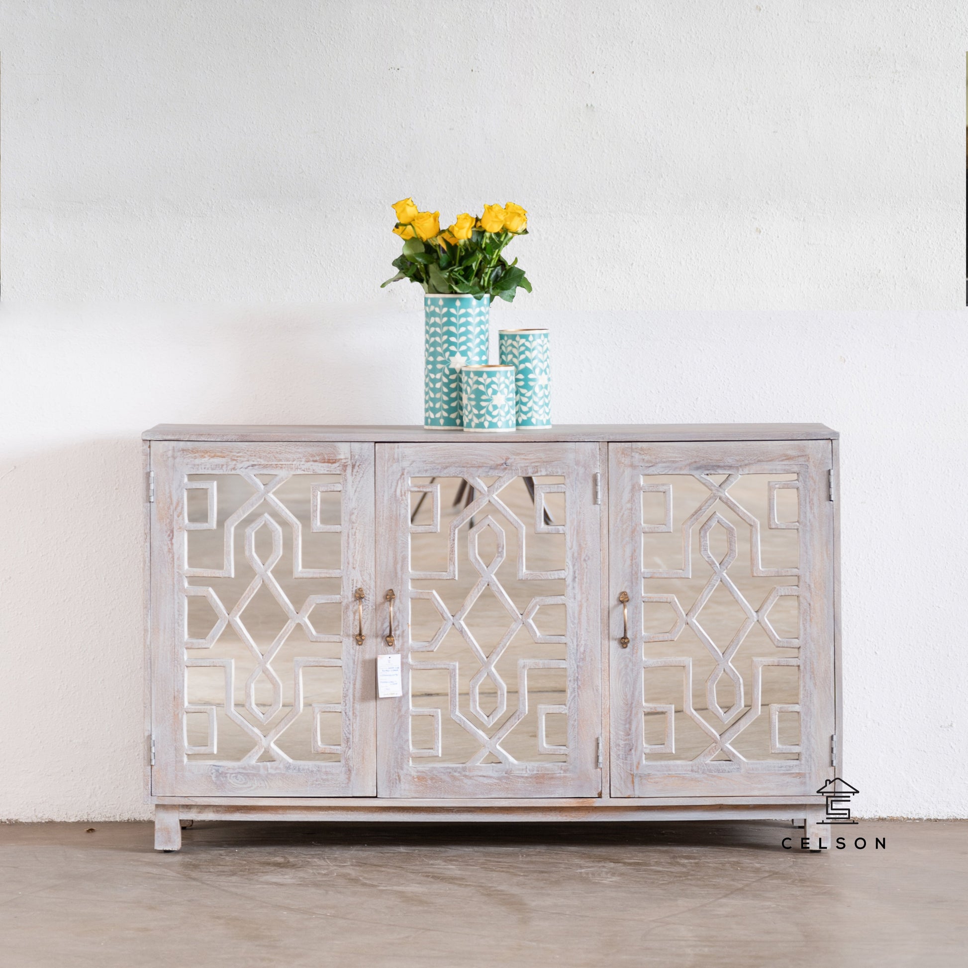 Ayona Hand Carved Sideboard