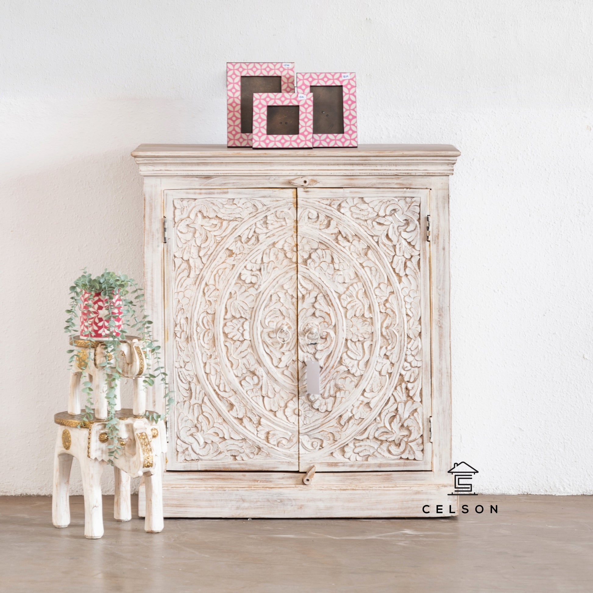 Remy Wooden Bar Cabinet