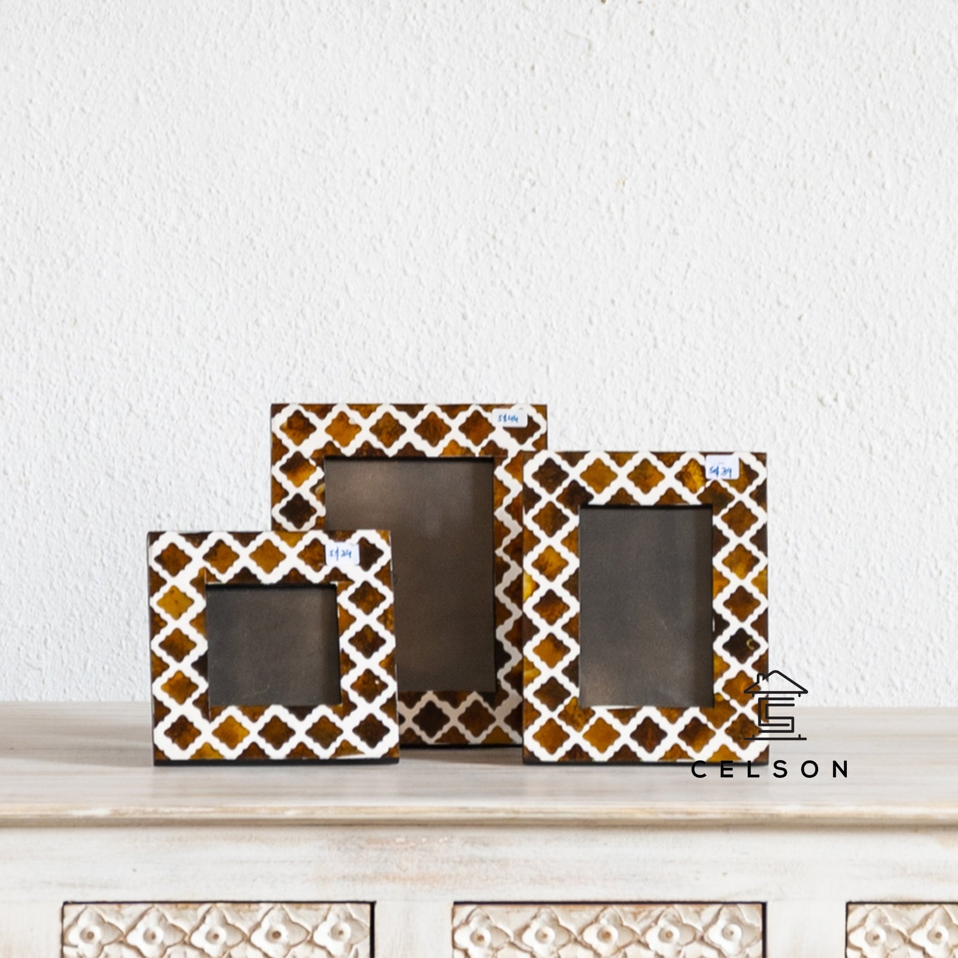 Katheryn Horn Inlay Photo Frame