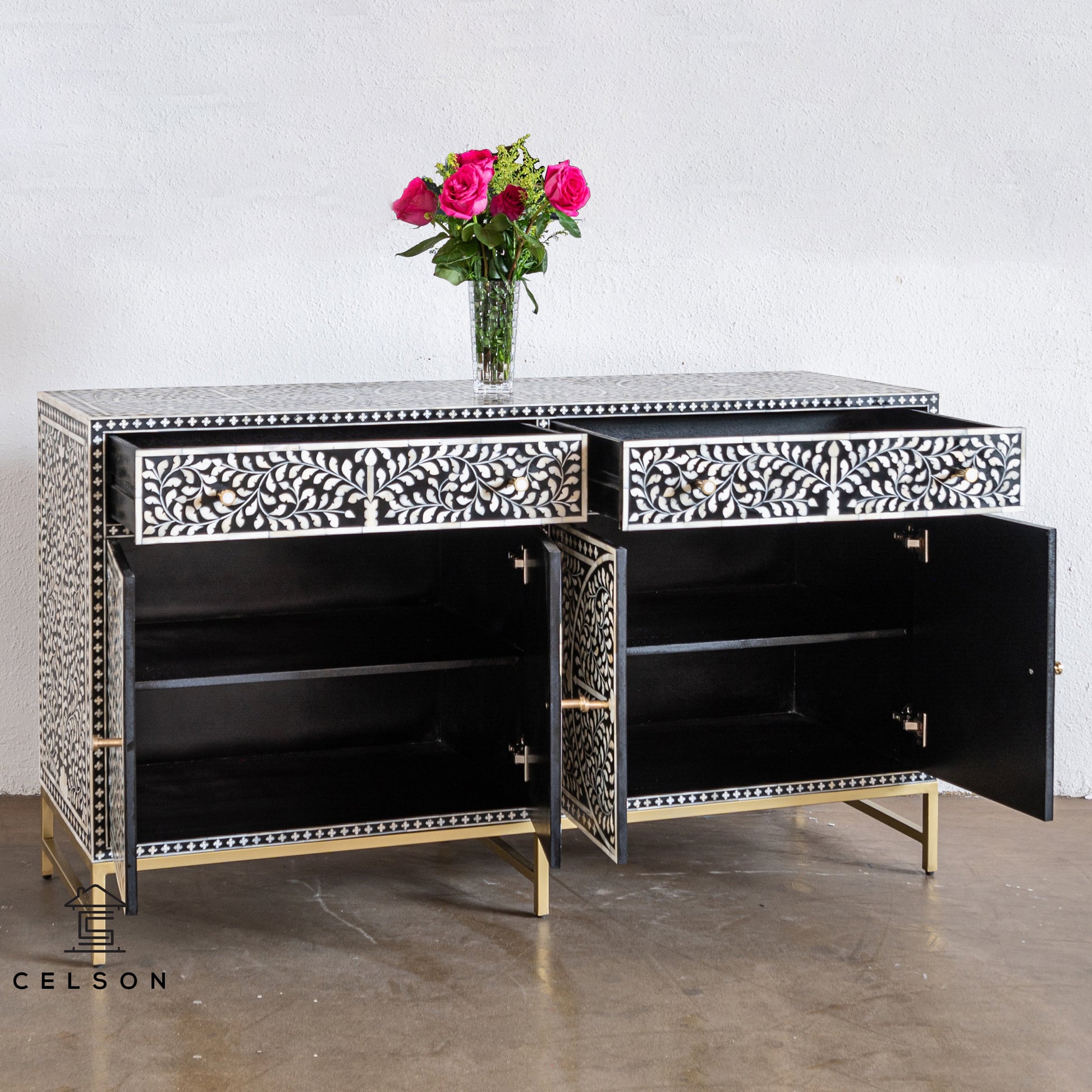 Beaumont Bone Inlay Sideboard