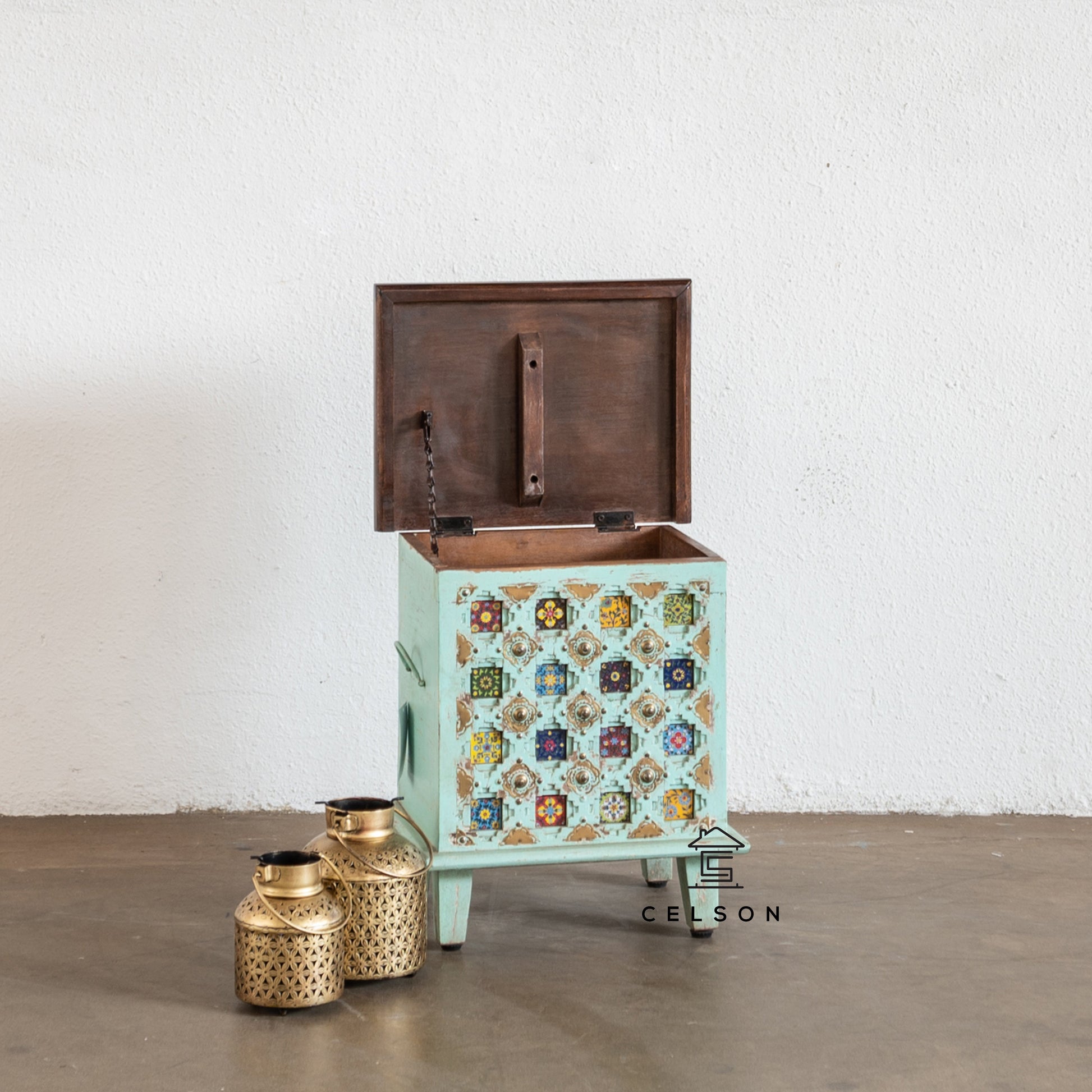 Margo Brass & Tile Trunk