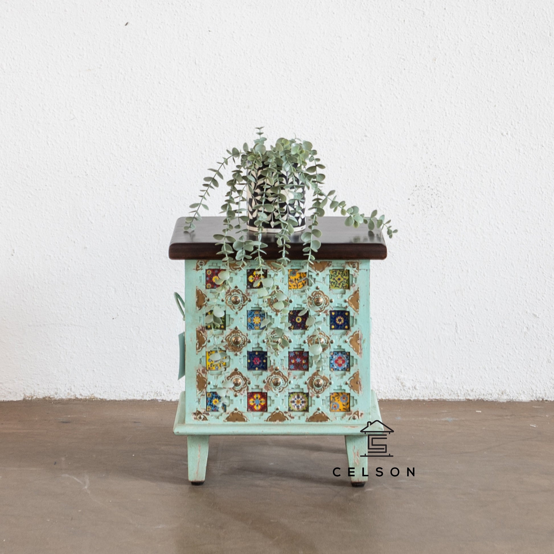 Margo Brass & Tile Trunk