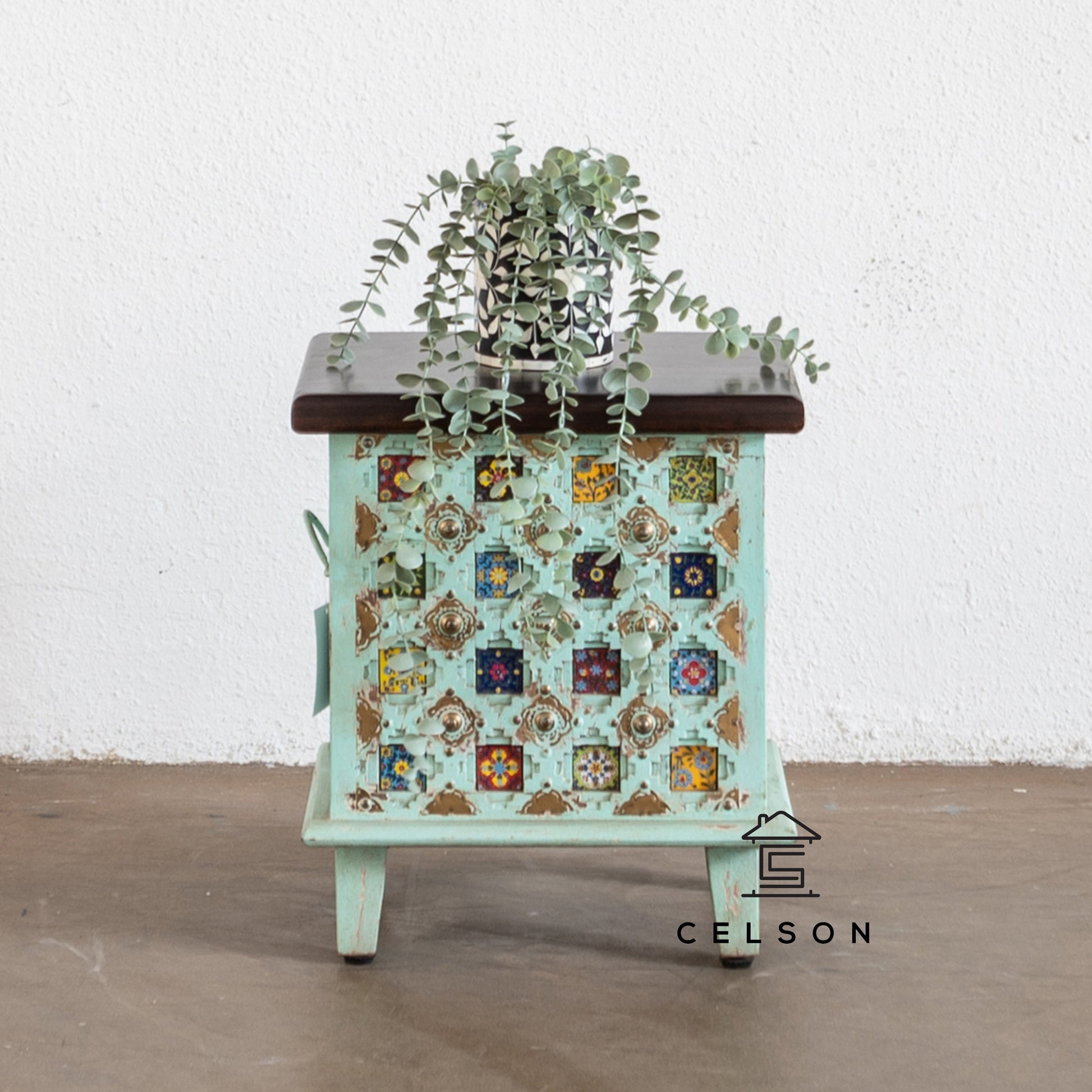 Margo Brass & Tile Trunk