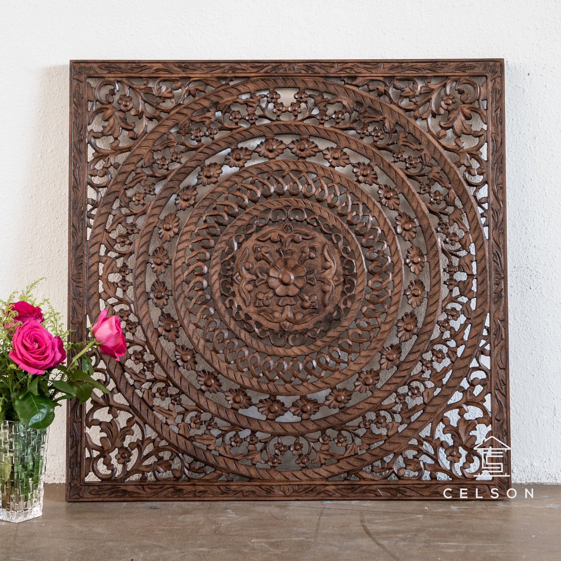 Liza Carved Wall Panel 90cm