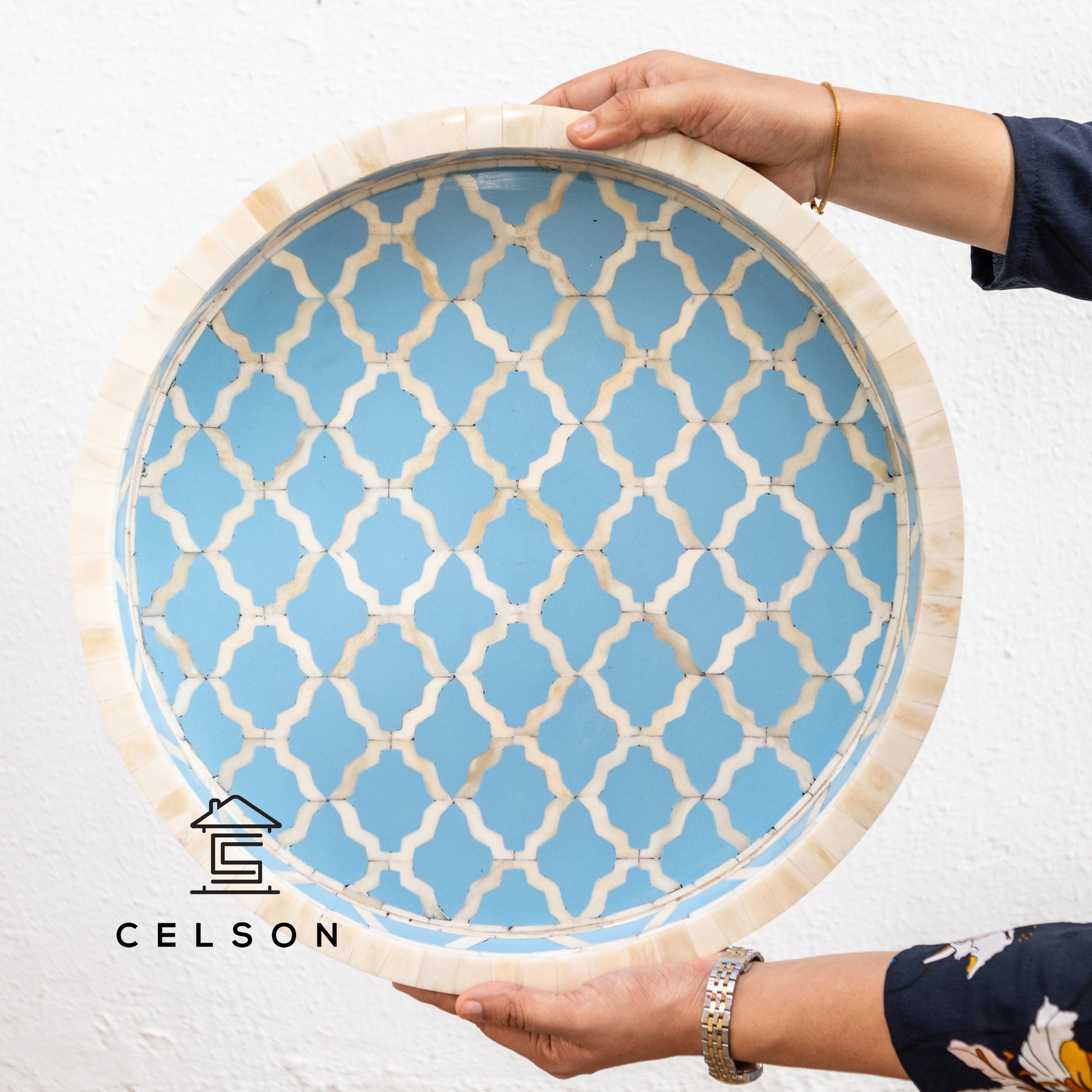 Teresa Bone Inlay Tray