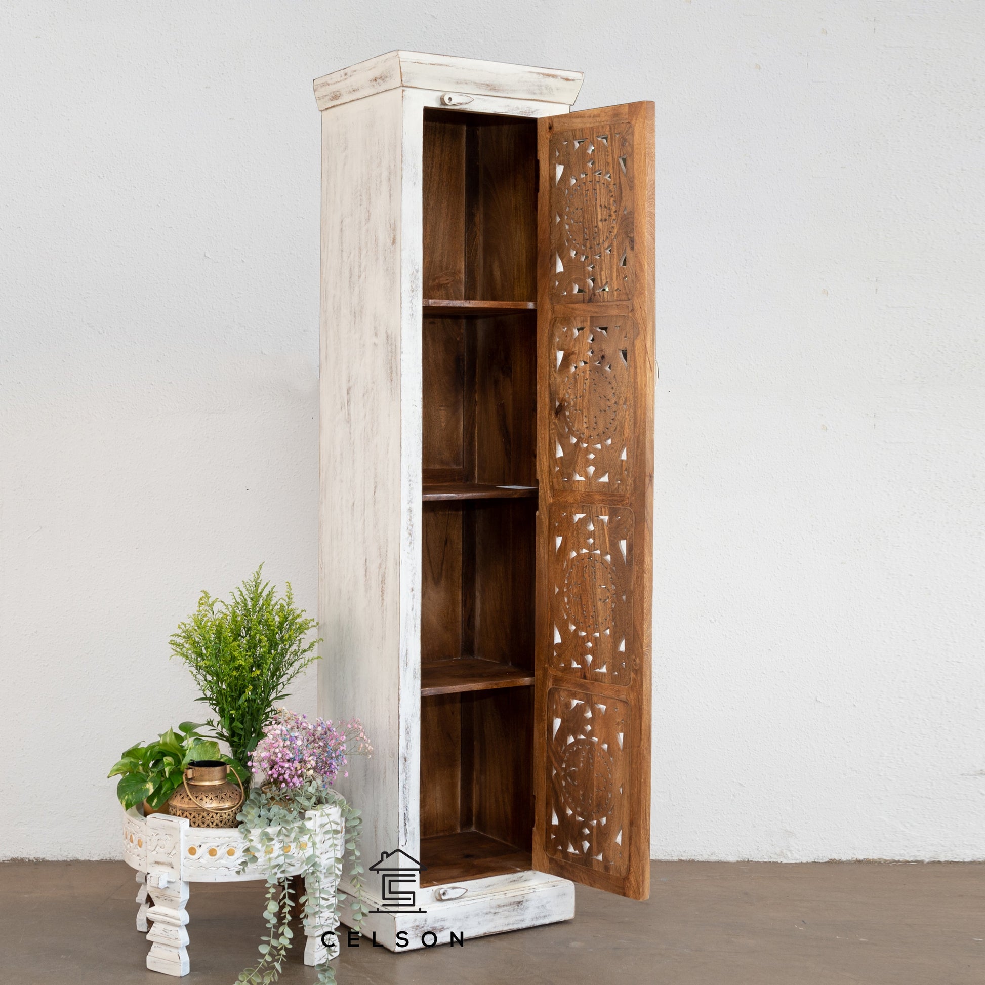 Zara Hand Carved Almirah