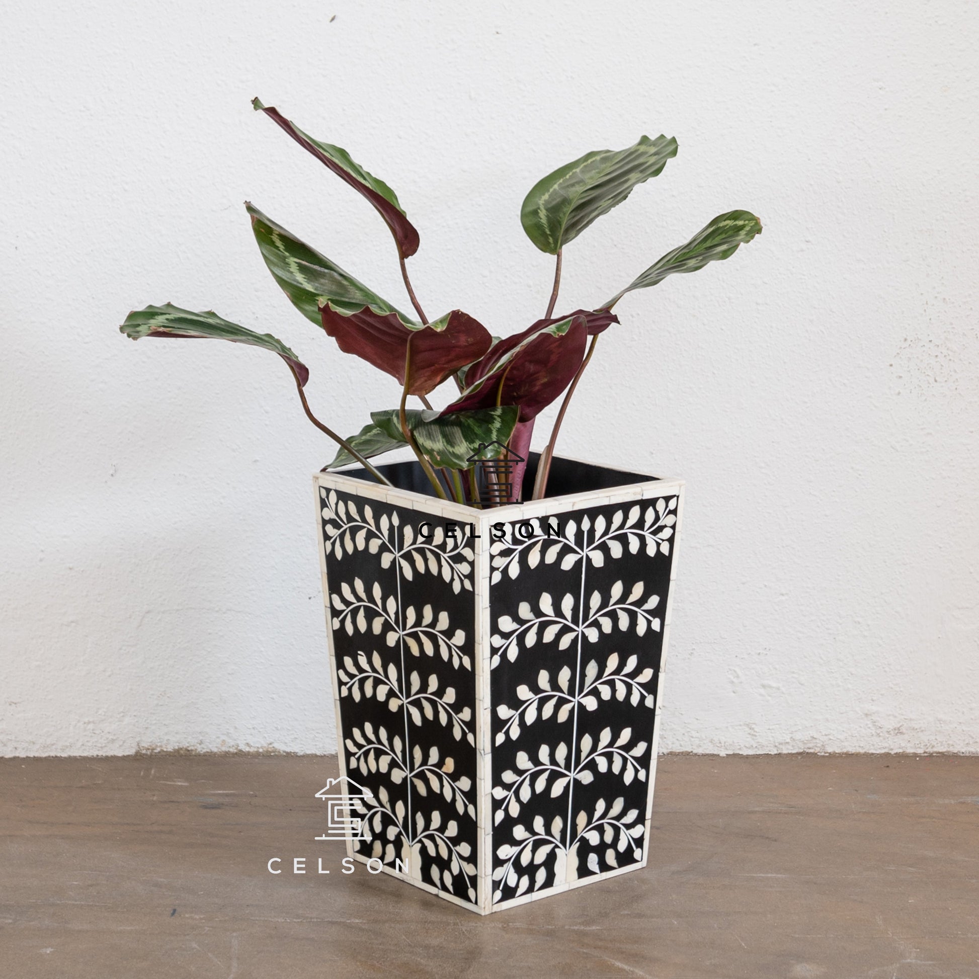 Ted Bone Inlay Planter
