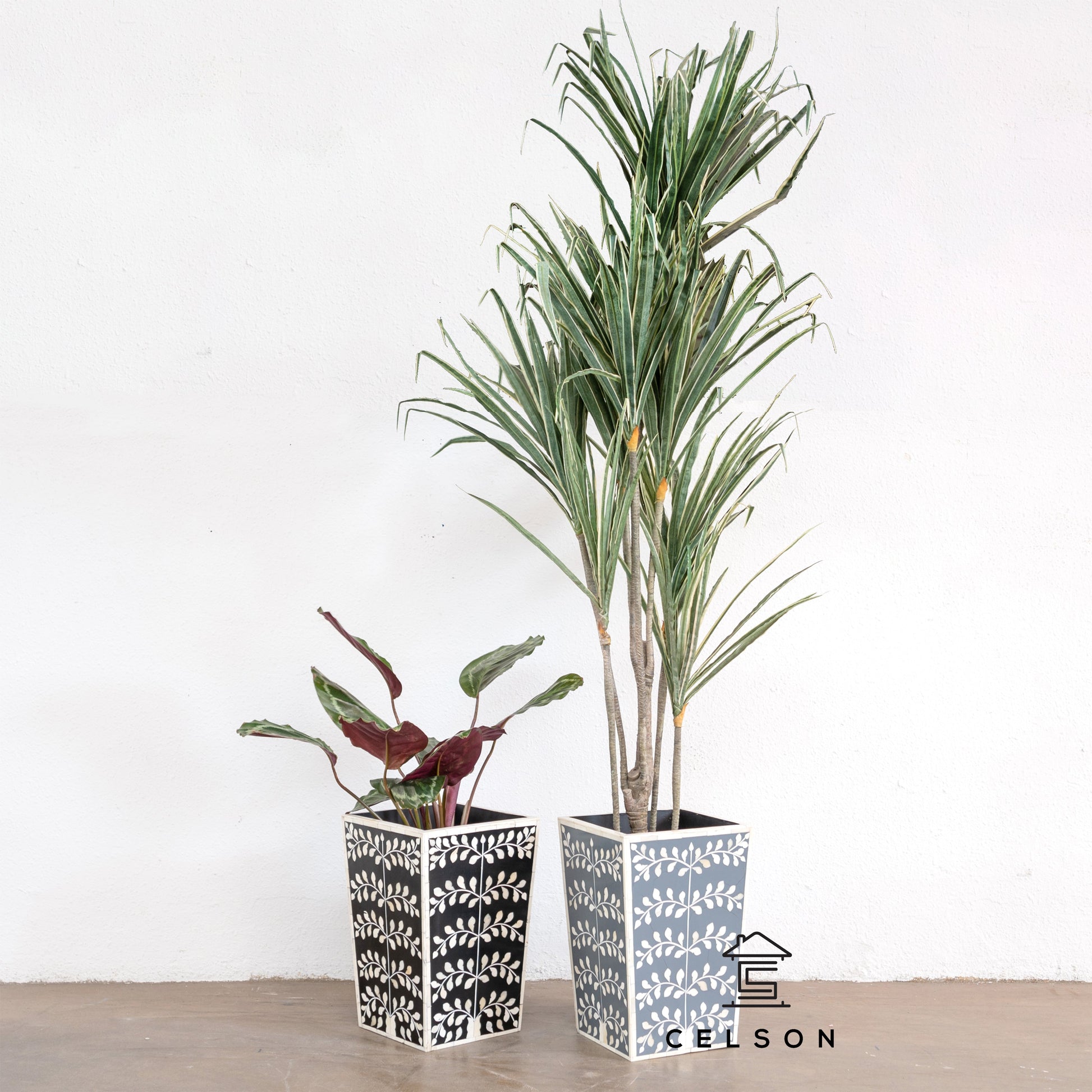 Ted Bone Inlay Planter