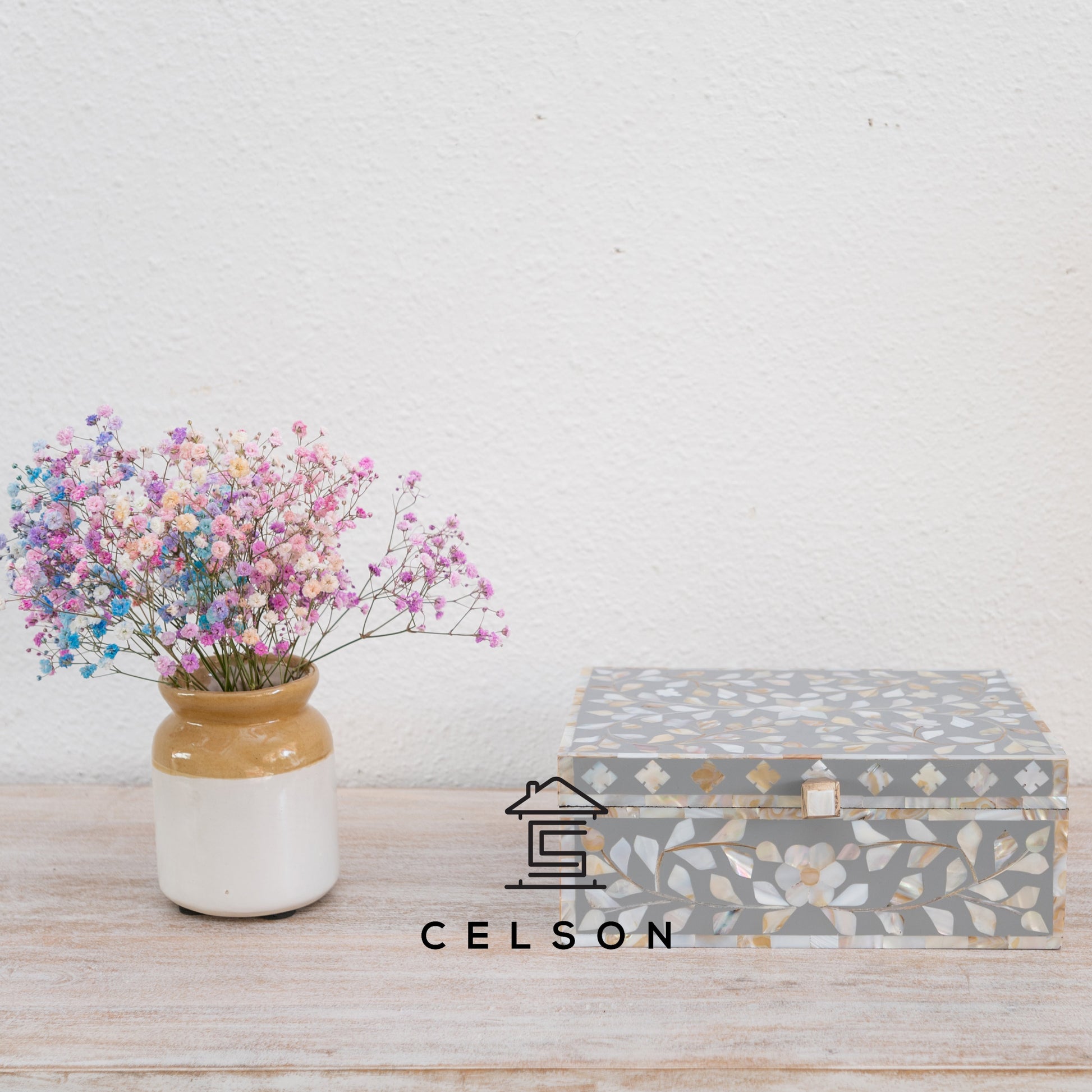 Jai Mother of Pearl Inlay Box
