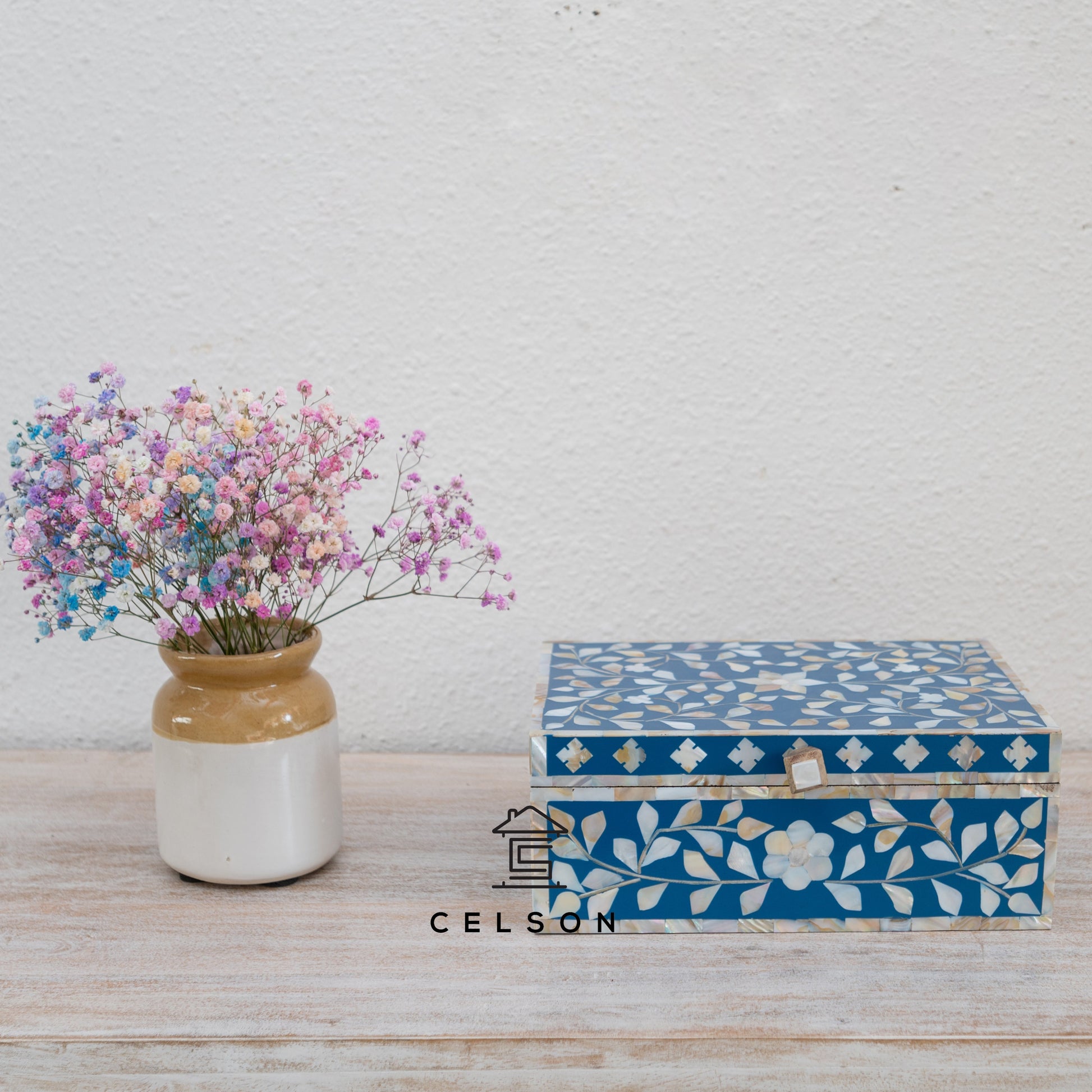 Penne Mother of Pearl Inlay Box