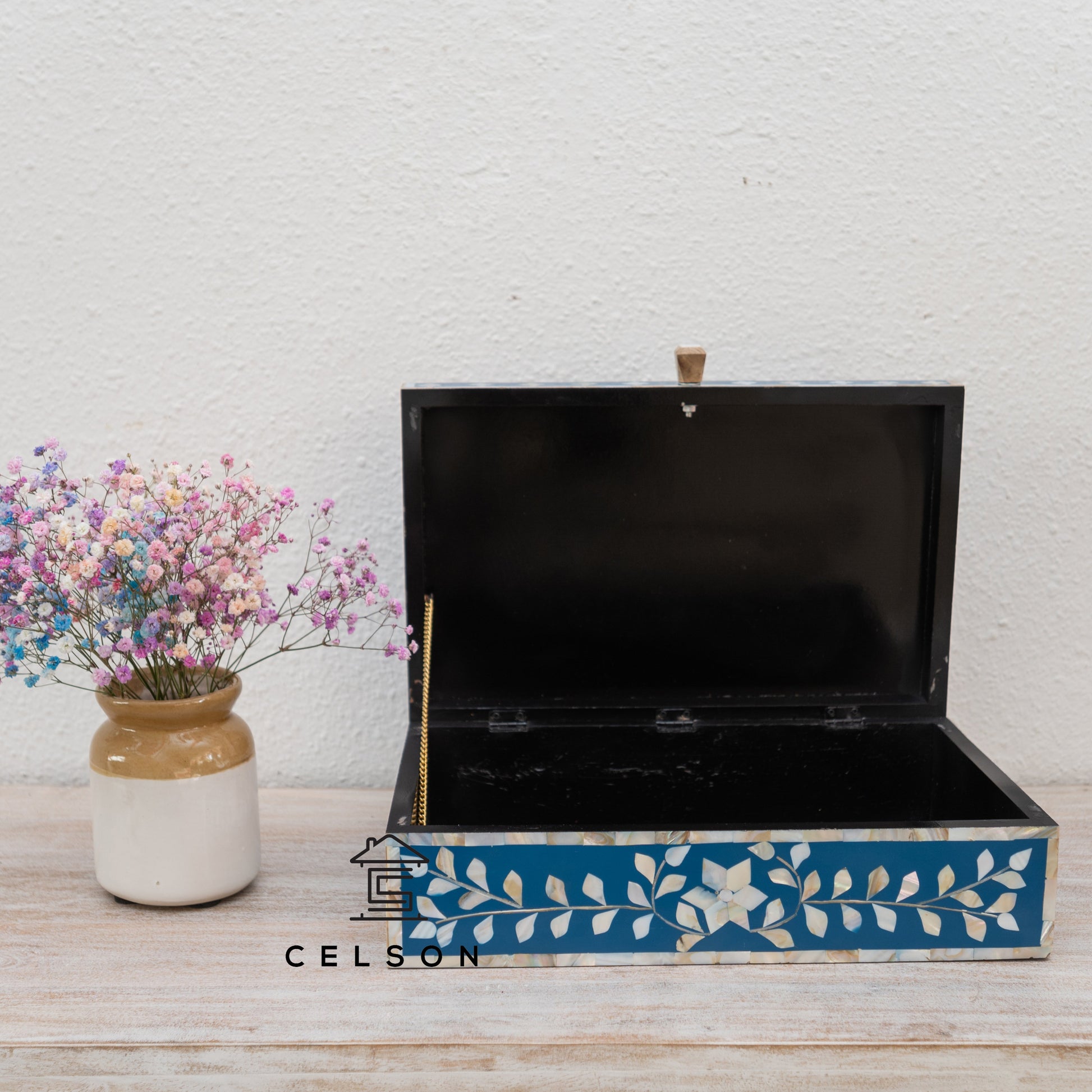 Penne Mother of Pearl Inlay Box