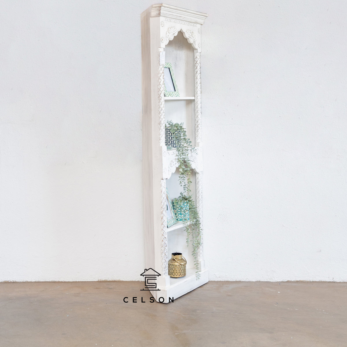 Lerro Carved Bookshelf