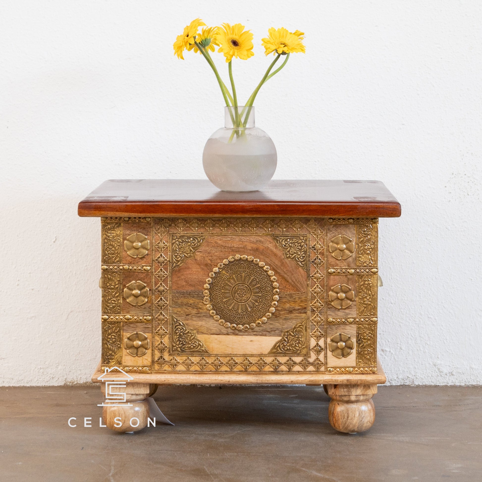 Simon Brass Fitted Heritage Trunk