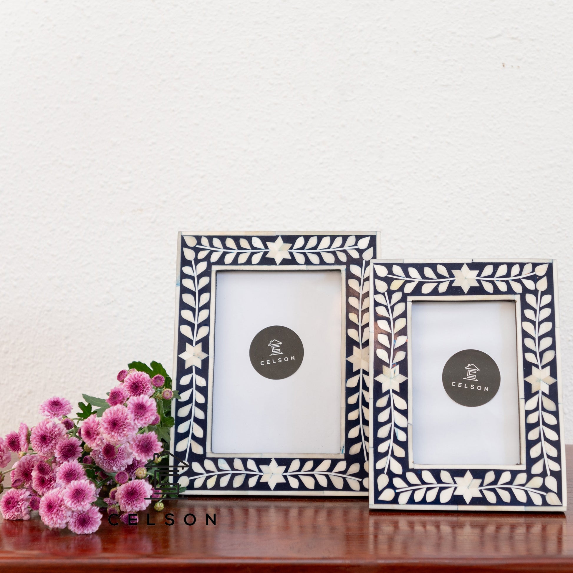 Mella Bone Inlay Photo Frame