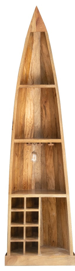 Palmi Boat Bar Cabinet