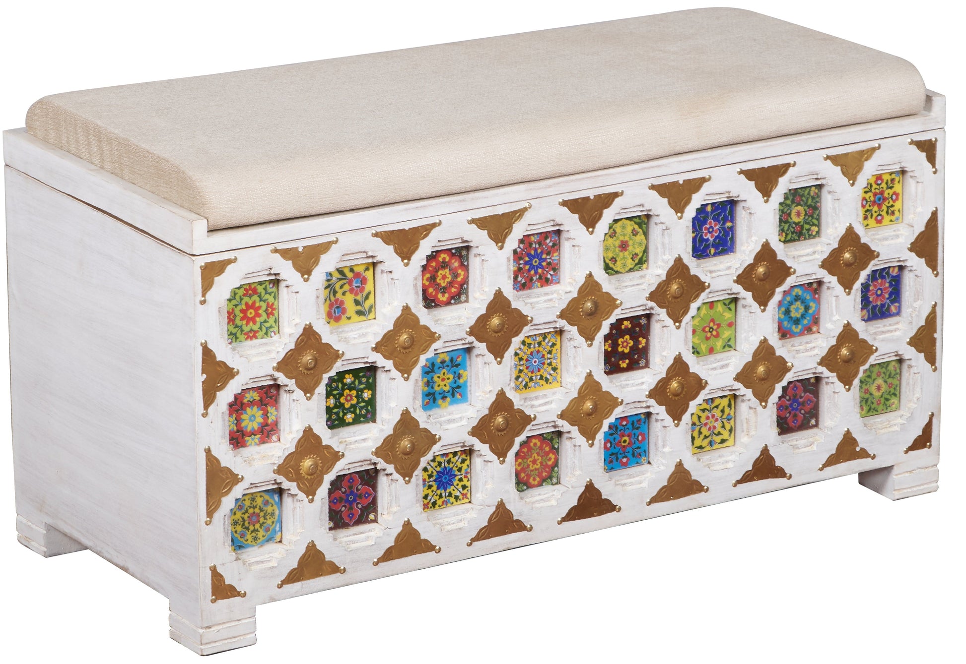 Roxy Tile Storage Trunk