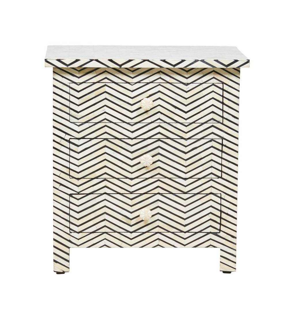 Riwi Bone Inlay Bedside