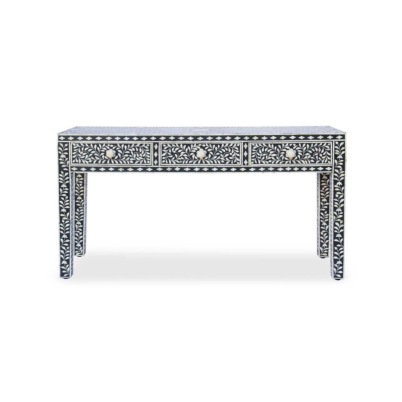 Mike Bone Inlay Console Table