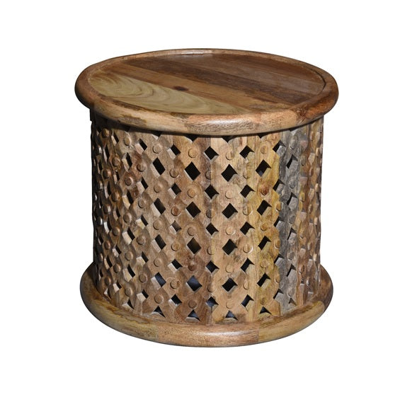 Lena Wooden Hand Carved Table
