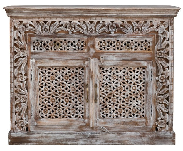 Vaibhav Carved Wooden Cabinet