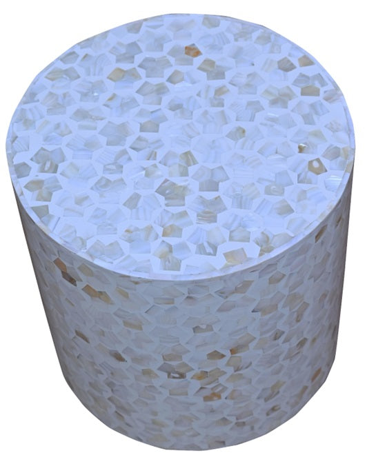 Arin Mother of Pearl Inlay Stool