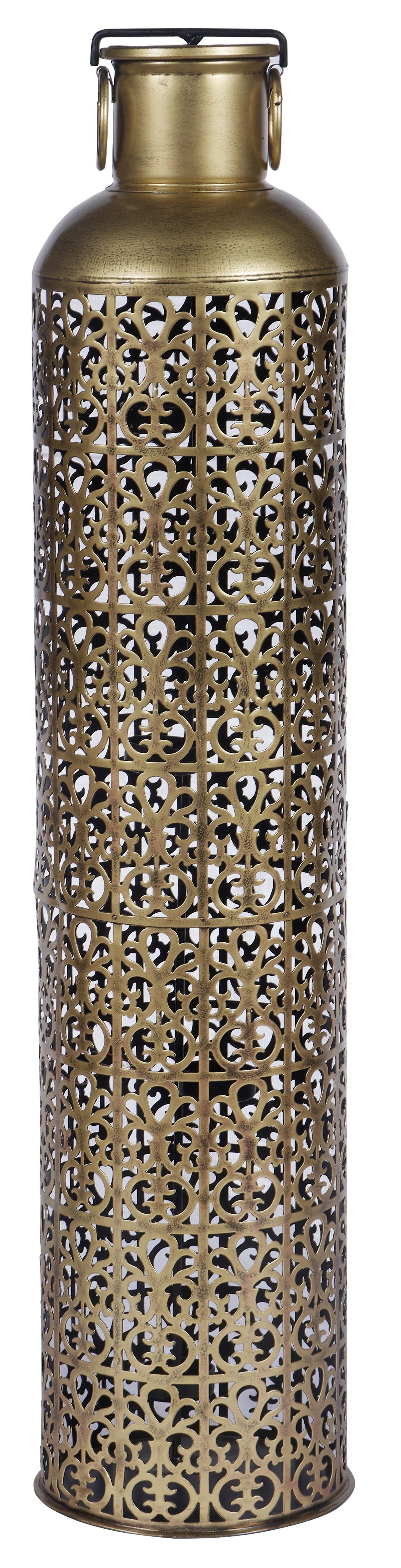Ansh Brass Finish Lantern